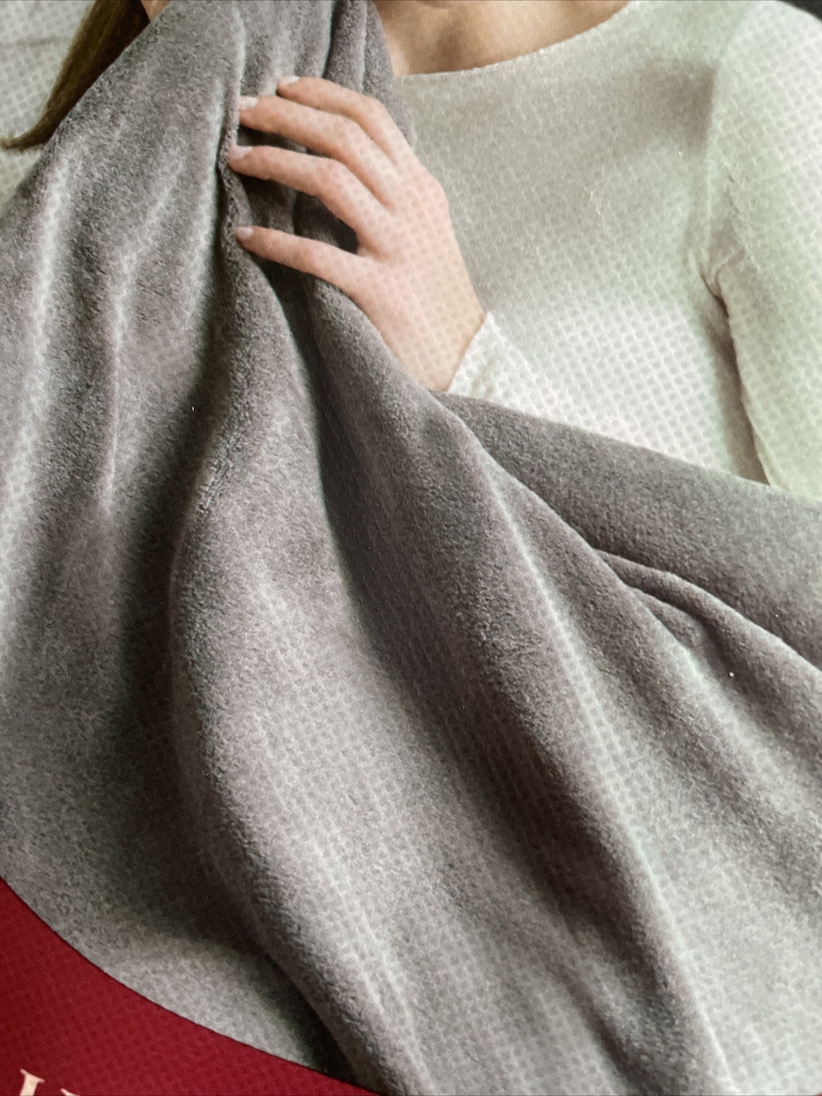 Dreamland Relaxwell Heated Throw Grey (16707) 5053146167071 eBay