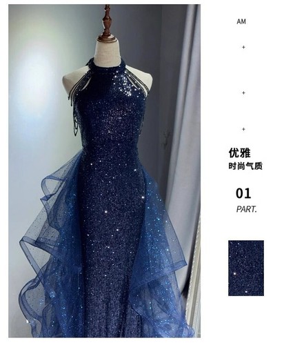NEW Evening Formal Party Ball Gown Prom Bridesmaid Host Girls Dress QYHS286 - Picture 7 of 16