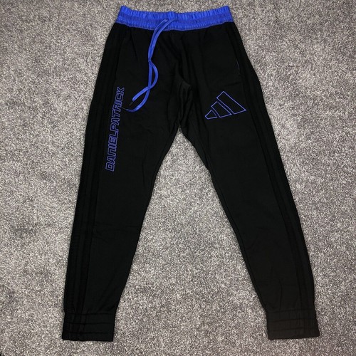 NWT men’s medium adidas daniel patrick DP basketball joggers/pant black GU2285 - Picture 5 of 6