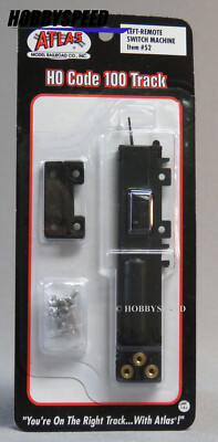 ATLAS HO CODE 100 LEFT REMOTE SWITCH MACHINE turnout train track turn out ATL 52