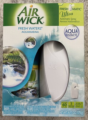 Air Wick Freshmatic Ultra Automatic Spray Aqua Essences Fresh Waters Aquamarina