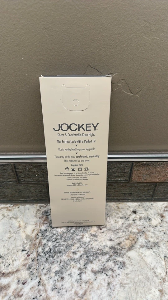 Sandalia Jockey para ella 2 pares hasta la rodilla estilo blanco antiguo 1994 NUEVO Foto 2 de 2