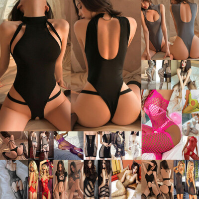 Women Lady Sexy Lingerie Lace Dress G-string Underwear Babydoll Sleepwear Lot