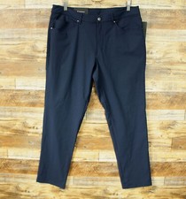 New Lululemon ABC Pants Mens Size 36x31 Navy Classic Fit 5 Pocket Warpstreme