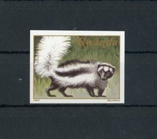 RUANDA Nr.1123UF ** UNGEZ&Auml;HNT ohne WERTZIFFER TIERE !!! (110049)