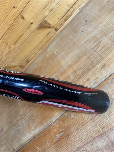 Louisville Slugger TPX 31/24 SL17 Senior League Baseball Bat Black/Red EUC - Bild 4 von 9