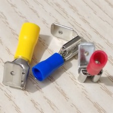 Semi-Insulated Quick Splice Wire Crimp Connectors Piggyback Spade Terminals