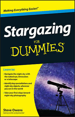 Stargazing For Dummies by Steve Owens (PB 2013) - Image 2