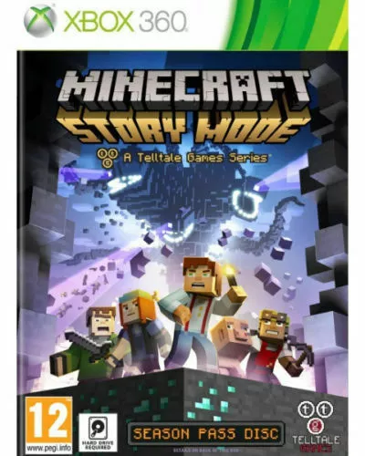 Xbox 360 MINECRAFT STORY MODE EXCELLENT 1st Class Super FAST and FREE  Delivery