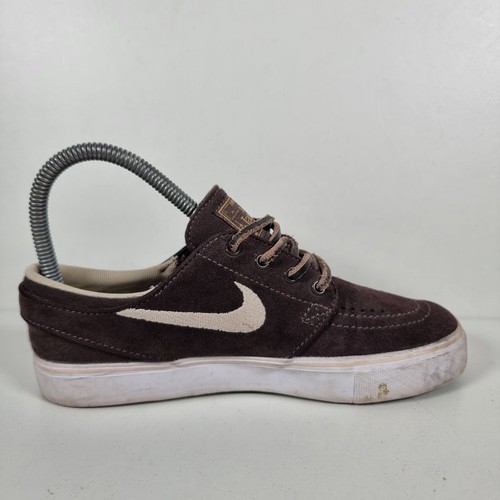 Nike Air Stefan Janoski For Daily Use Skateboarding Brown Suede Trainers Size 3 - Bild 6 von 11