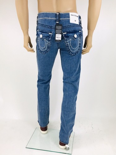 $ 329 Hergestellt in den USA Super Stich True Religion Herrenjeans 32 33 Ricky Super T blau - Bild 6 von 12