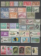 Vierges colonie Britannique lot de timbres oblitéré et quelques neufs a étudier