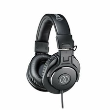 Audio-Technica ATH-M30X M Series Professional Closed Back Headphones, Black