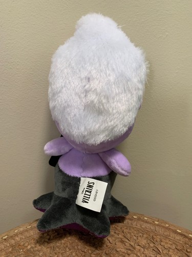 Disney Villains - The Little Mermaid Ursula Plush Soft Toy W/Tags 26cm - Picture 3 of 9