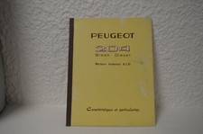 Moteur Peugeot 204