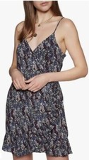 Free People All My Love Floral Wrap Dress Tunic Top NWT! Size L