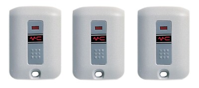 1099-50 Comp MultiCode Garage/Gate Remote Mini Keychain 300MHz 3-PACK ...