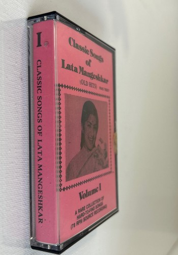 Classic Songs Of Lata Mangeshkar Vol 1 Rare Collection HTF Audio Tape Bollywood - Picture 4 of 6