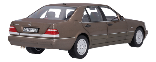 Mercedes Benz V 140-S Class S 600 V12 Limousine Long Impala Brown 1:18 New - Picture 2 of 4