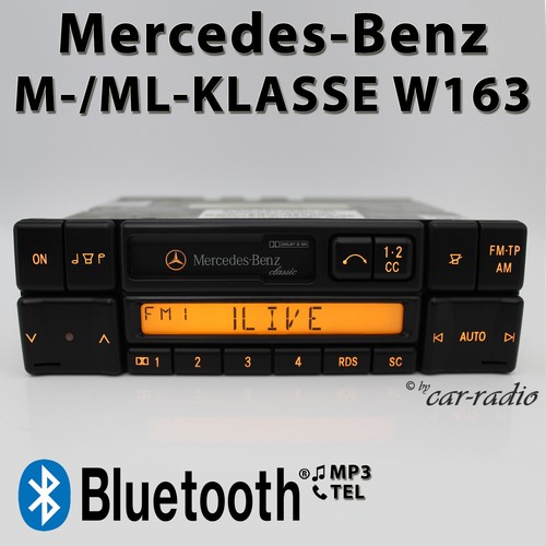 Original Mercedes W163 Radio Classic BE2010 Bluetooth Radio MP3  M ML Klasse CC - Bild 1 von 9