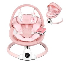Portable Infant Swing with Touch Panel  Remote Control