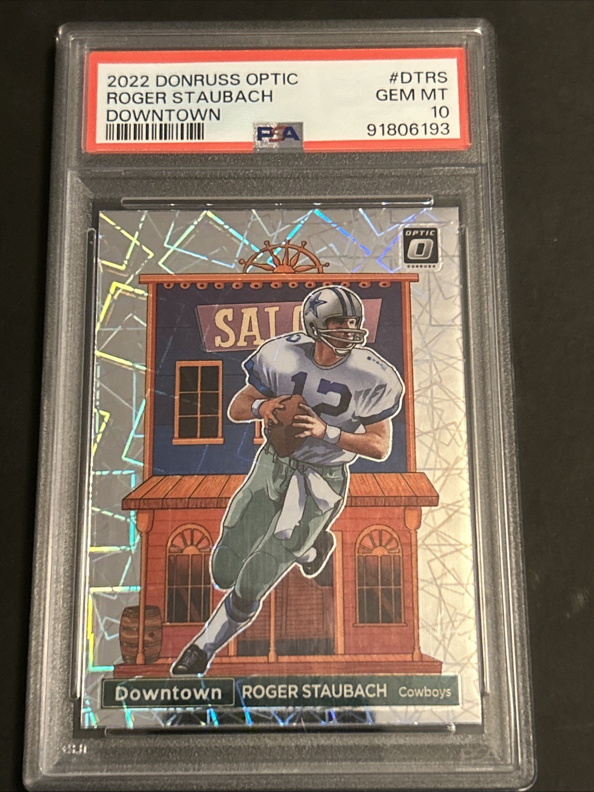 2022 Panini Donruss Optic - Downtown Roger Staubach #DT-RS