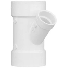 GRAINGER APPROVED 1WJU9 Reducing Wye,3 x 3 x 1 1/2 in,Socket,PVC 1WJU9