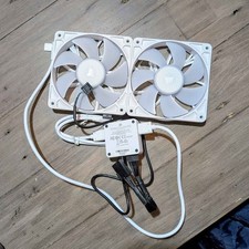 Image of Corsair iCUE Link RX120 RGB Starter Kit (2x120mm) WHITE - New Unused