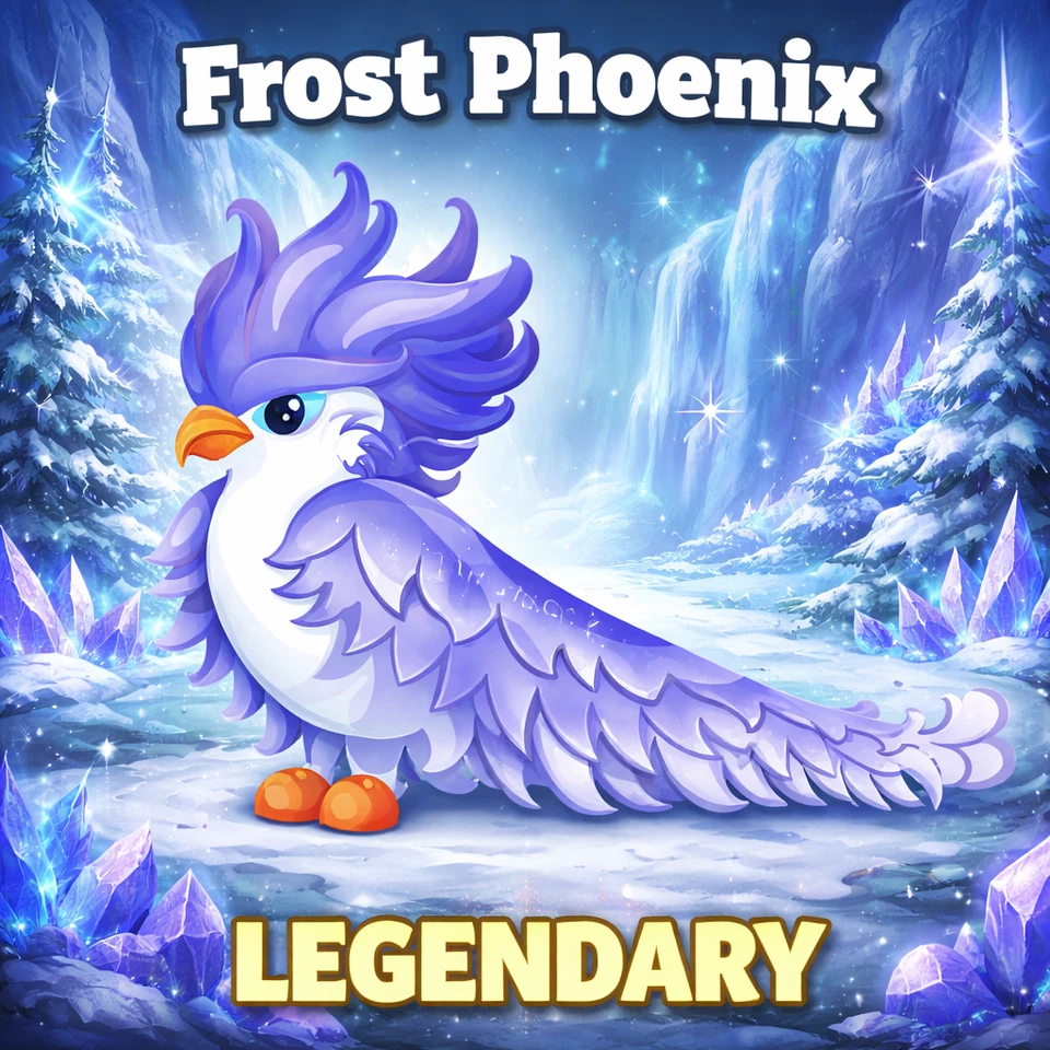 FROST PHOENIX (LIMITED PET) ADOPT A PET FROM ME - CHEAPEST ON EBAY