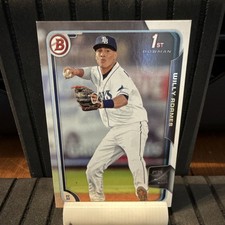 Bowman 1st 2015 Willy Adames #BP61 TB Rays MLB Rookie RC SF Giants AS NM MT