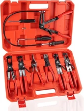 Pinzas Para Abrazaderas Alicates Cable Abrazadera Flexible Presion Mangueras Set