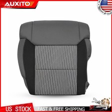Gray Black Cloth Seat Cover Bottom For Toyota Tundra Front Left Right 12x Gray Black Cloth Seat Cover Bottom For Toyota Tundra Front Left Right 12x
