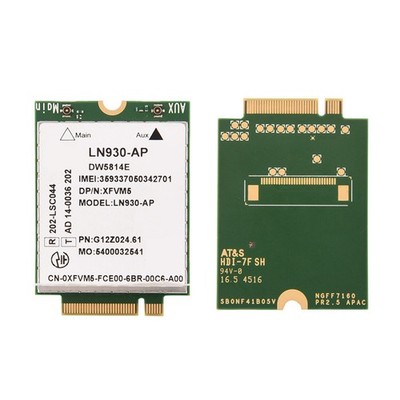 AKLOSIPY Professionelle 4G-Modul-LTE-NGFF-WWAN-M.2-Karte Mit GNSS Und A- Für