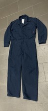 US Navy Coverall Size 46R Flame-Resistant Blue USN
