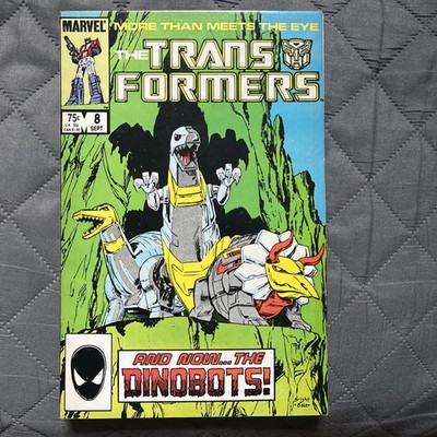 The Transformers #8 (Marvel Comics September 1985) Original Owner