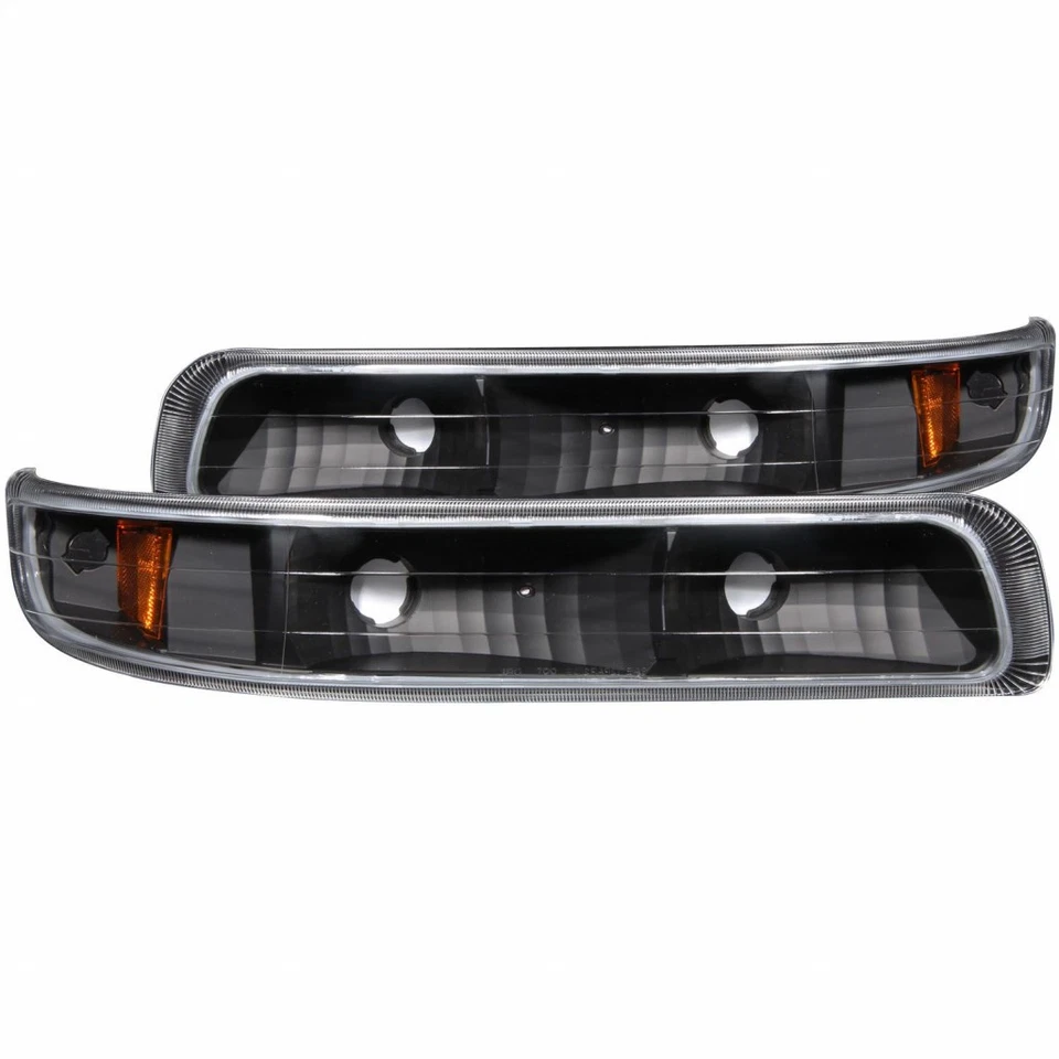 Luces de estacionamiento europeas ANZO para Chevy Suburban 1500/2500 1999-2006 - negras Foto 3 de 4