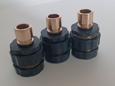 3/4 Pairs Garden Hose Quick Connect Brass Anodized Aluminum Female Male -3 Set