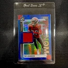 2025 Donruss Optic Tez Johnson Blue Hyper (RAW)