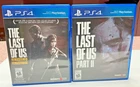 The Last of Us Remastered 1 & Part II 2 Sony PlayStation 4 PS4 Video Game Bundle
