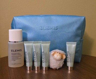 ELEMIS Pro Collagen EYE REVIVE MASK , MARINE CREAM & REHYDRATING GINSENG TONER