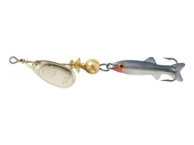 Mepps Comet Mino Inline Spinner 1 1/4'' with Shad Mino Silver Blade 1/9 oz