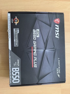 MSI MPG B550 Gaming Plus AMD B550 So.AM4 DDR4 ATX Motherboard