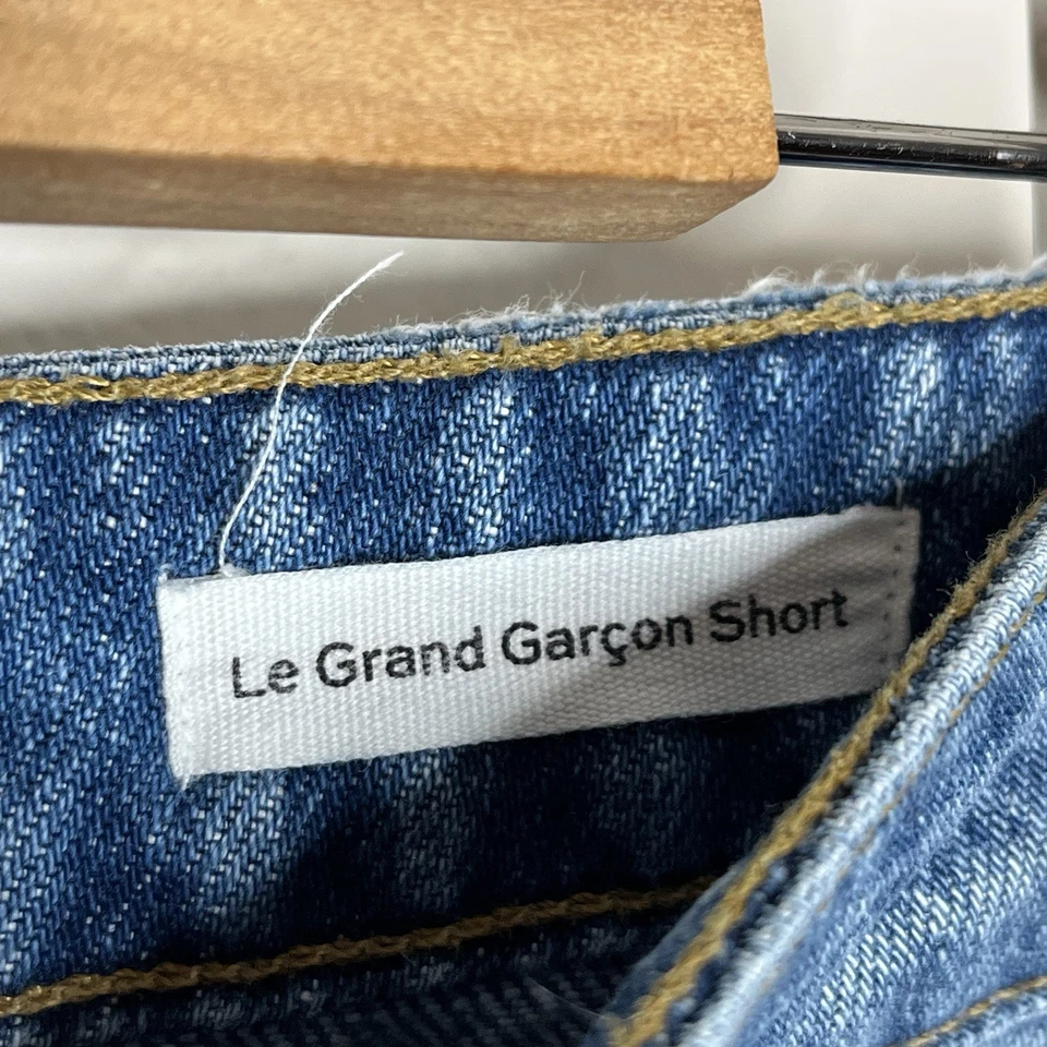 Pantalones Cortos de Jean Montura Denim Le Grand Garcon Envejecidos Para Mujer 32 Informales Festival Foto 4 de 4