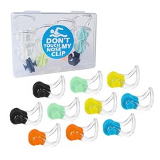 10Pcs Nose Clip for Swimming Nose Plugs for Kids and Adults Multi-Color