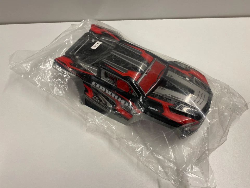Scocca carrozzeria di ricambio 6221 Conquer auto RC per veicoli in scala 1/16 - Immagine 3 di 4