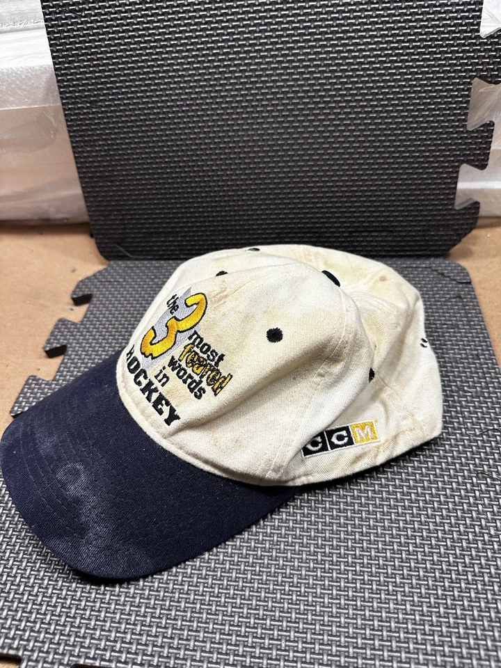 Vintage 90s Mario Lemieux NHL PITTSBURGH PENGUINS SUPER RARE “MARIO IS BACK” - Image 2 of 4