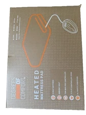 Degrees Of Comfort White 12.5 Ft Corded Heated Mattress Pad Size Cal  King