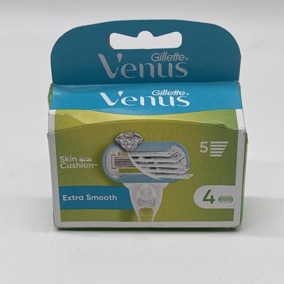 Gillette Venus Deluxe Smooth Sensitive Damen Rasierklingen - 4er Pack