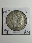1880-CC Morgan Silver Dollar $1 Reverse of '78 VF/XF Very Fine Tough Variety