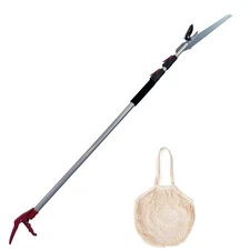4.6-10ft Extendable Tree Pruner,Telescopic Tree Trimmer Pole Saw, Branch Cutt...